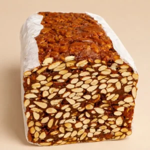 Nougat noir artisanal au miel français et amandes d'Alsace - Bisch de Bruche - Trésor de la Nature
