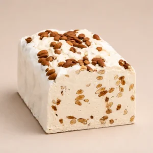 Nougat artisanal au miel français et amandes d'Alsace - Bisch de Bruche - Trésor de la Nature
