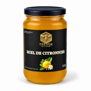 Pot de miel de citronnier d'Espagne 500 g - Trésor de la Nature