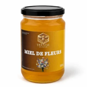 Pot de miel de fleurs de Belgique 500 g - Trésor de la Nature