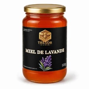 Pot de miel de lavande d'Espagne 500 g - Trésor de la Nature