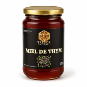 Pot de miel de thym d'Espagne 500 g - Trésor de la Nature