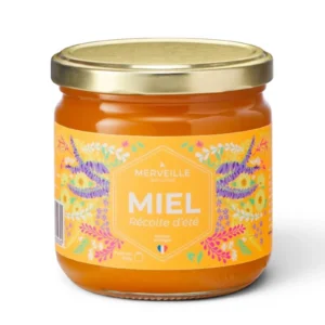 Pot de miel d'été du Périgord 500 g - Merveille Apiculture - Trésor de la Nature