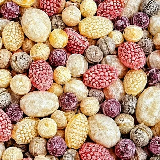 Assortiment de bonbons artisanaux au miel Apior fabriqués à Valensole en Provence, vendus par Trésor de la Nature